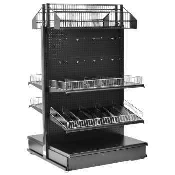 36 in w Double Sided Mobile Gondola with Accessories 