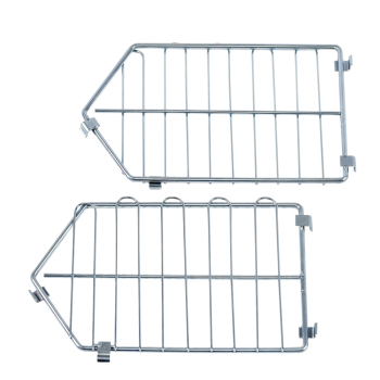 One Set of End Panels for Gondola Wire Basket Shelf
