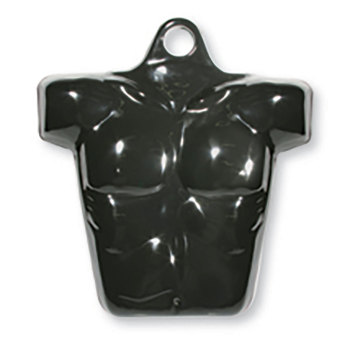 Economy Male Black Plastic Shirt Form
