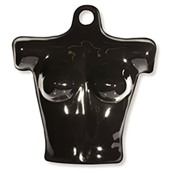 Economy Female Black Plastic Shirt Form