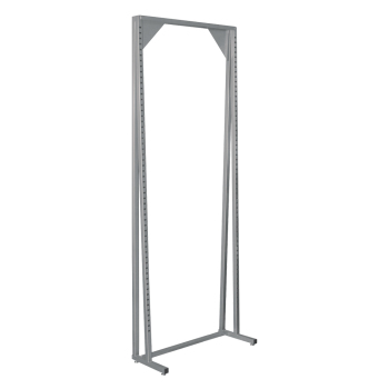 4' Perf-Fect Wall Starter Media Display Without Shelves