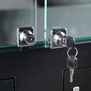 Extra Lock and Key for Hinge Door Showcases