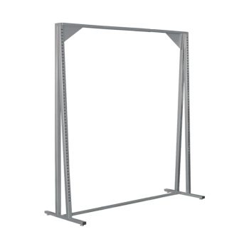 Perf-Fect 4 Ft. Double Sided Island Retail Shelving Display 
