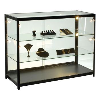 Fully Assembled  48 in. LED Lighted Showcase Counter Display