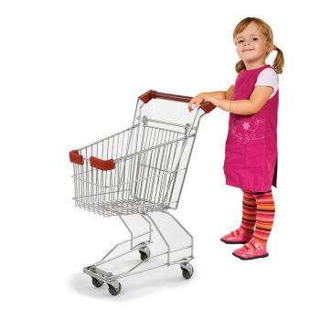 Realistic Kids Grocery Shopping Cart - Child Size Cart