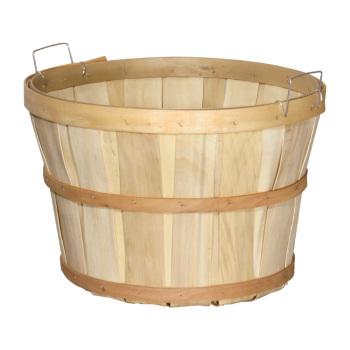Bushel Wood Basket Farm Display