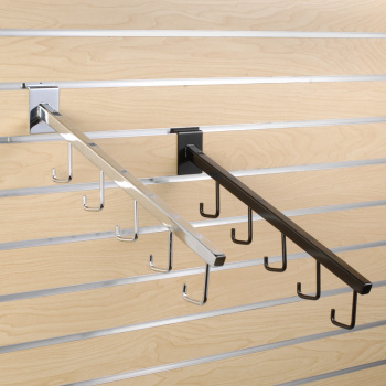 5 J-Hook Square Waterfall for Slatwall 