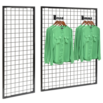 Black Heavy Duty Gridwall Panel with 1 in. Tube Frame - 60 In. High