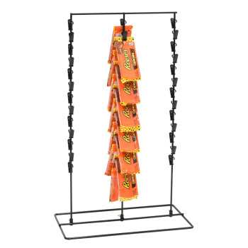 Black Triple Clipping Counter Display Rack