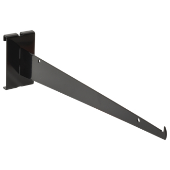 Black 14 in Shelf Bracket for Grid 