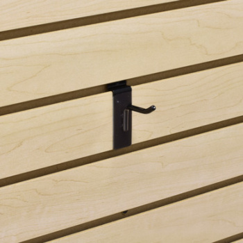 Black Slatwall Peg Hooks