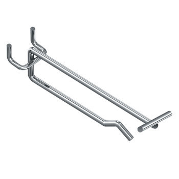 T Style Scanning Hooks For Metal Pegboard