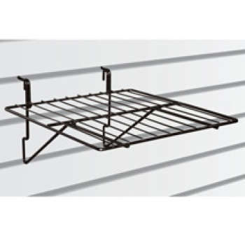 Black Straight Shelf for Slatwall - 11 in. W x 11 in. L