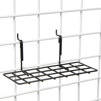 Straight Grid Shelf - 4 In. W X 10 In. L
