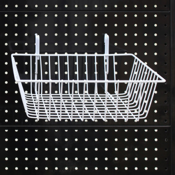 Pegboard Basket - 12 In. W X 4 In. D X 12 In.