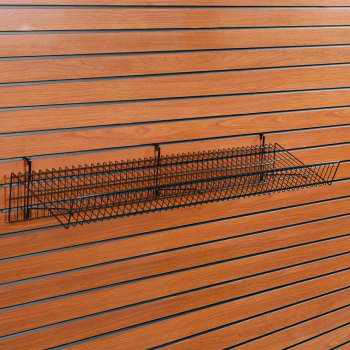 Angled Slatwall Shelf 12 In. W X 48 In. L