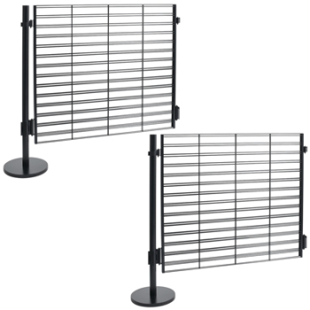 Slatgrid Queue Merchandising Display System Add On - Set of 2 