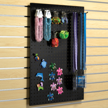 Metal Pegboard Panel For Magnets And Peg Hooks For Slatwall 