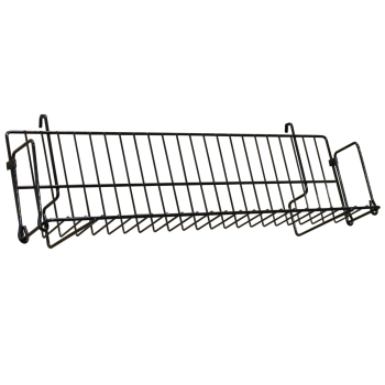 Black Grid Shelf 24 in. w x 3 in. d