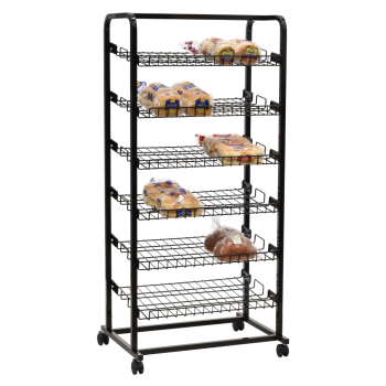30 In Wide Mobile Retail Display Merchandiser