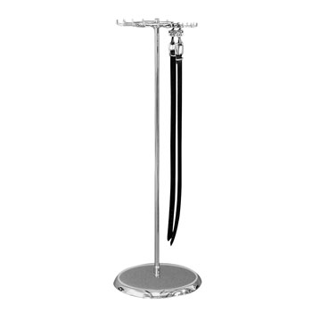 Chrome Belt and Tie Spinner Display Rack