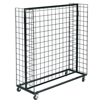 Black Center Island Grid Display with 3 in. grid  