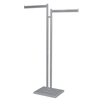 2 Way Clothing Rack With 2 Straight Arms