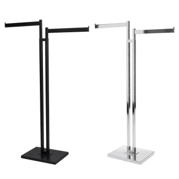 2 Way Clothing Rack With 2 Straight Arms