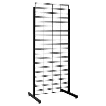 Slatgrid Impulse Display With Heavy Duty Legs-Black
