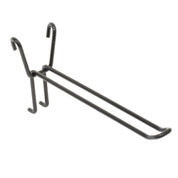 8 in Black Safety Hook for Grid 