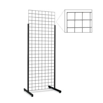 Black Impulse Display with Heavy Duty T- Legs -2 Ft x 6 Ft