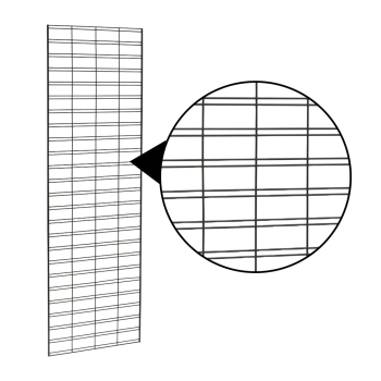 Slatgrid Panel - 2 ft x 8 ft 