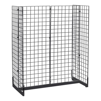 4 Ft Wide Grid Gondola With Levelers