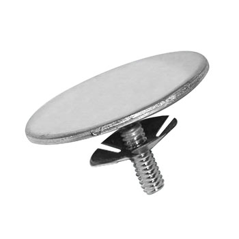 Round Hangrail End Cap for 1.25 inch Round Hangrail