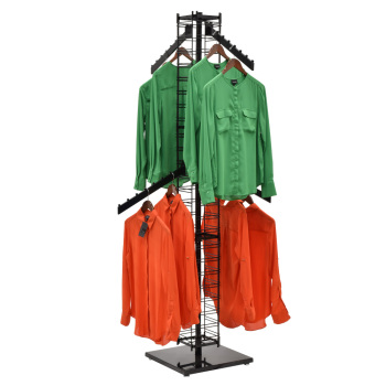 Grid & Go Slatgrid Tower Display with 4 Waterfall Arms