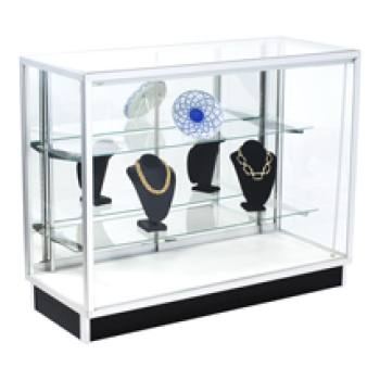 Metal Framed Extra Vision Showcase with Mirror Doors
