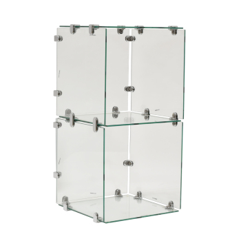 Glass Cube Countertop Display