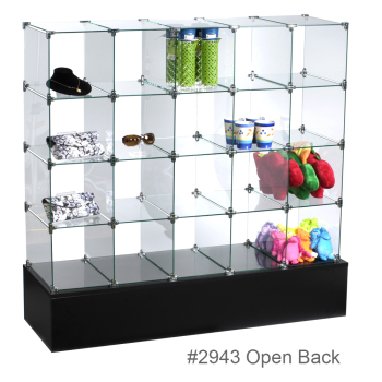 Glass Cube Displays & Connectors