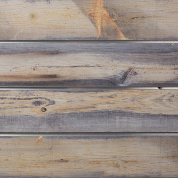 Blue Stained Pine Slatwall Panel - 2' H x 8' W
