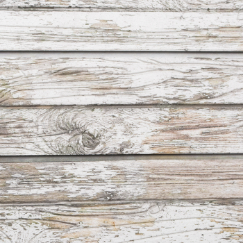 Old Paint White Slatwall Panel - 2' H x 8' W