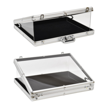 24 in Wide Portable Locking Jewelry Display Showcase with Locks