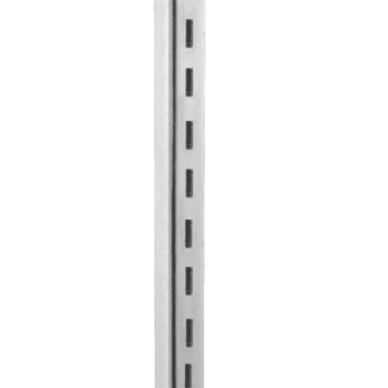 Chrome Slotted Wall Standard- 1/2 In. Slots