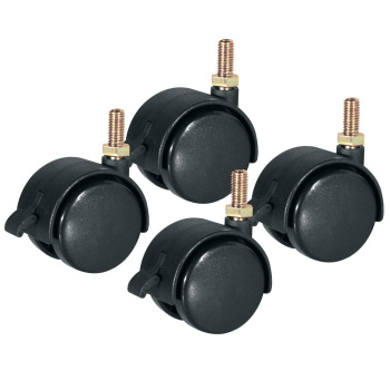 Caster Kit for Single Rail Garment Racks