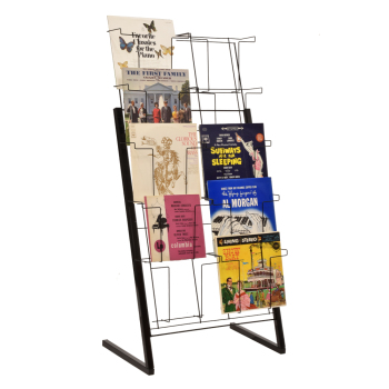10 Pocket LP Vinyl Record Display - Holds 120 LPs