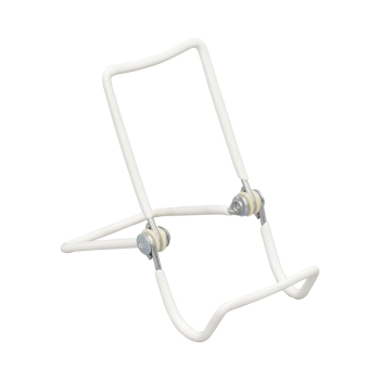 White Mini Adjustable Countertop Easel Retail Display Is Good For Cell Phones
