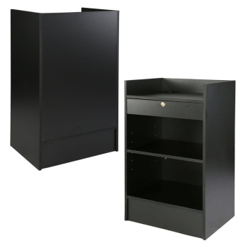 Cash Register Stand With Locking Drawer