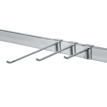 Chrome Grid Peg Hooks For Hang Rail