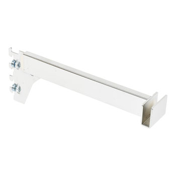 12 in. Saddle Bracket for 1 in. on 2 in. Center Slotted Wall Standard 