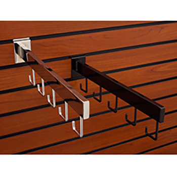 5 J-Hook Straight Arm For Slatwall