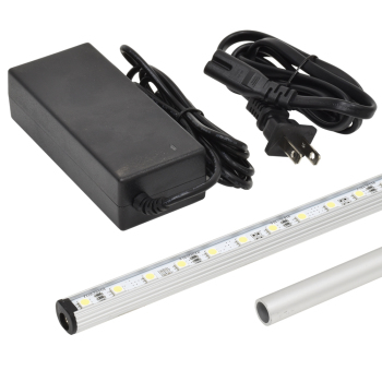 70 in. wide LED Light Kit for Wall Display Showcases